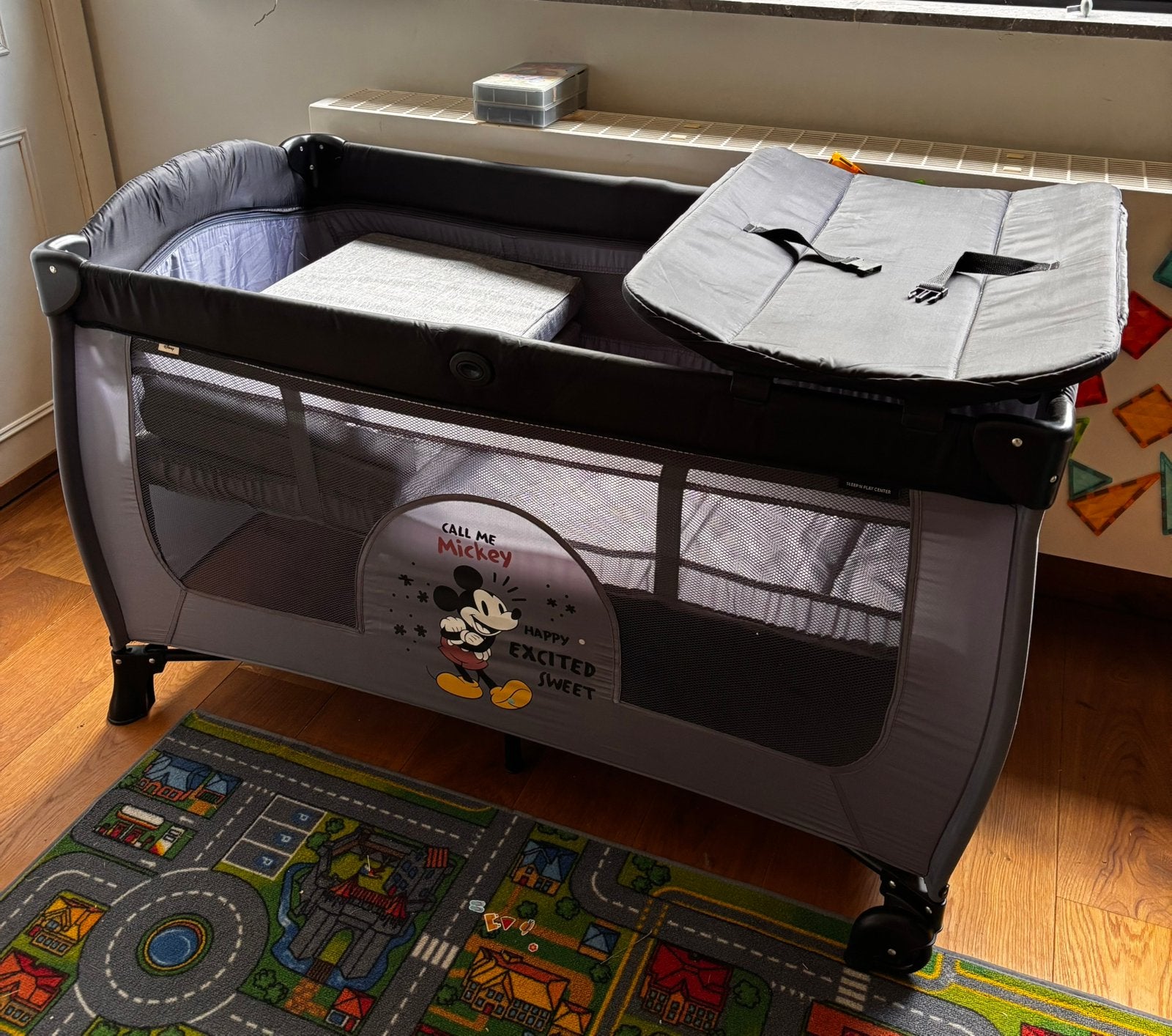 Baby bed ledikant reisbed camping bed, Ophalen, Zo goed als nieuw, Ledikant