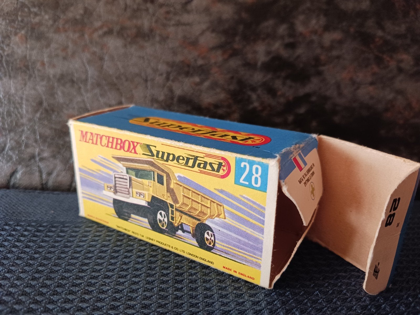 Matchbox  LEEG DOOSJE  Mack Dump Truck, Verzenden, Matchbox