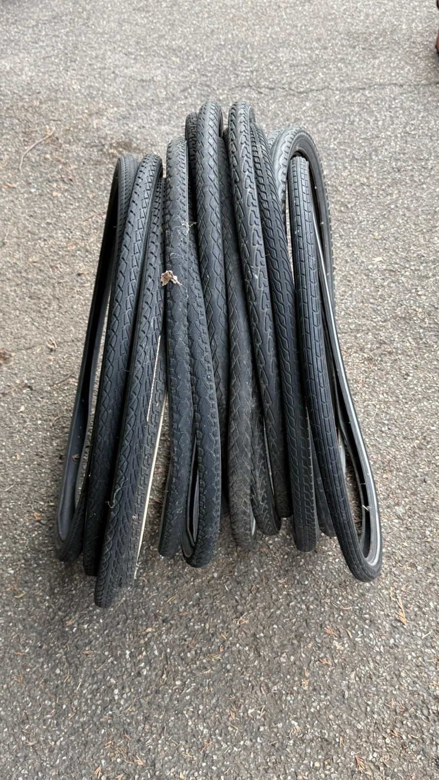 Lot fietsbanden 28 inch, Fietsen en Brommers, Fietsonderdelen, Ophalen of Verzenden, Gebruikt, Elektrische fiets, Band