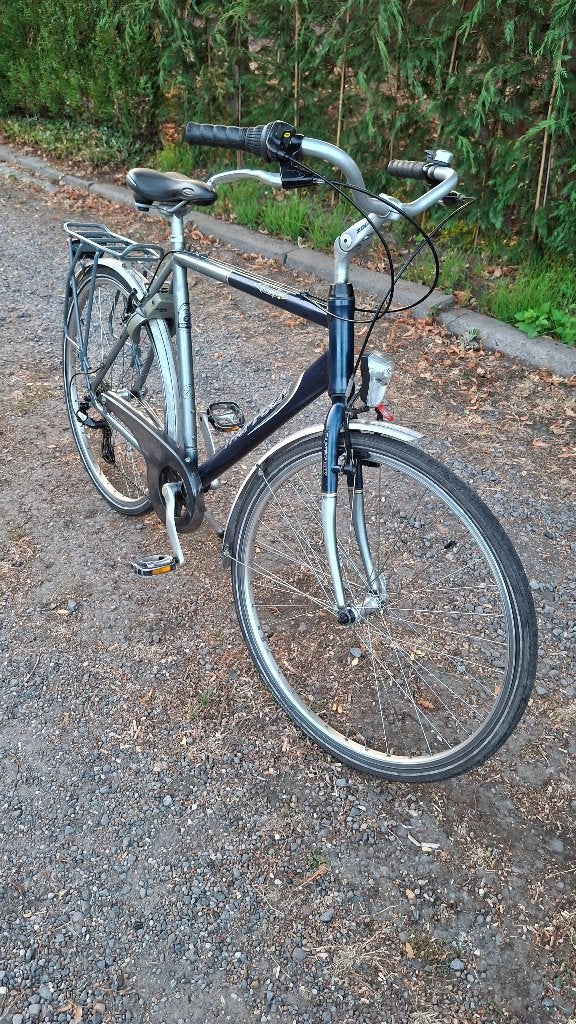 Grote lichte Thompson 7v herenfiets onderhoud gehad 100% oké, Fietsen en Brommers, Ophalen, Velgrem, Versnellingen, Zo goed als nieuw