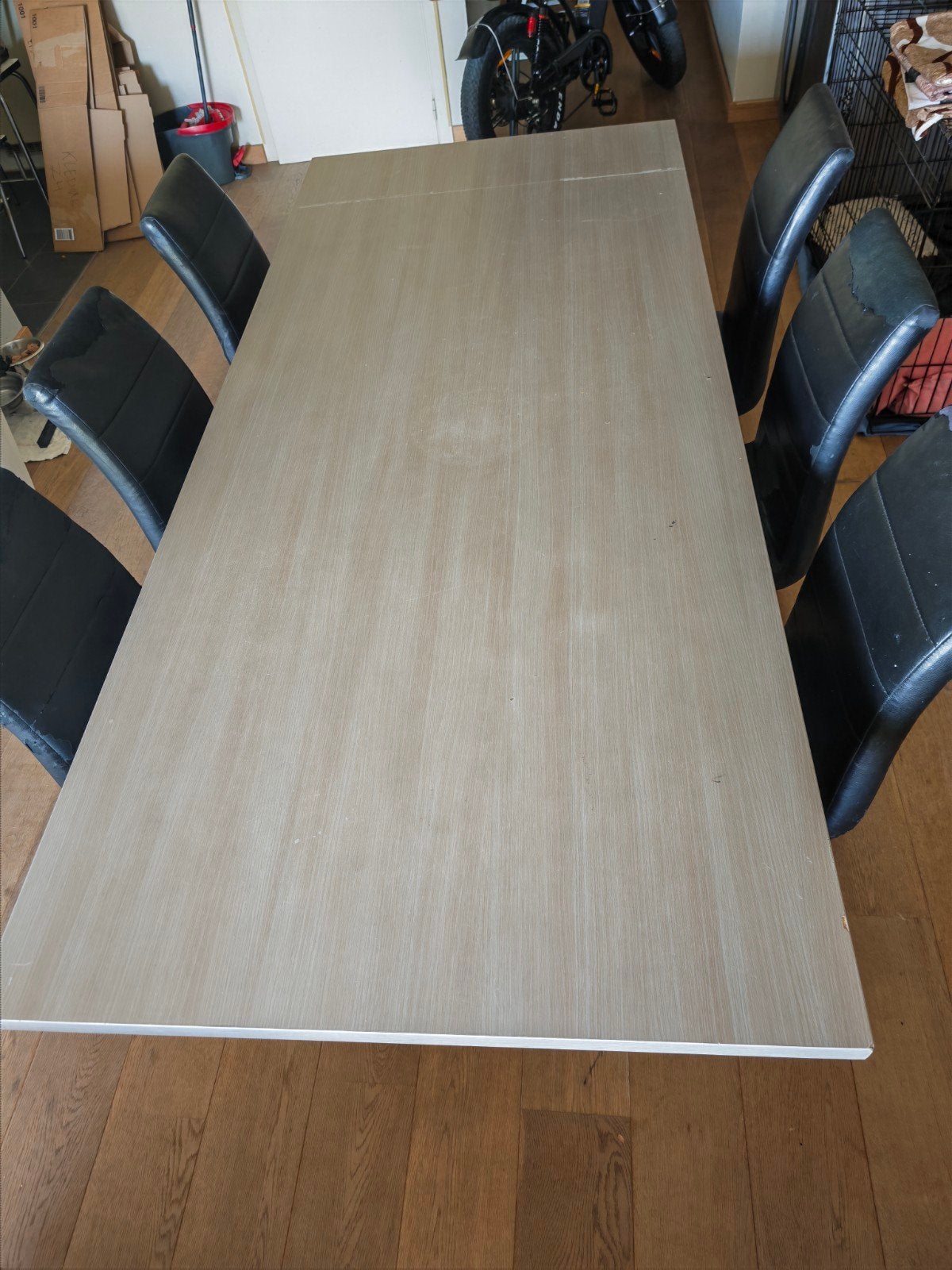 Gratis eettafel met 6 stoelen, Huis en Inrichting, Ophalen