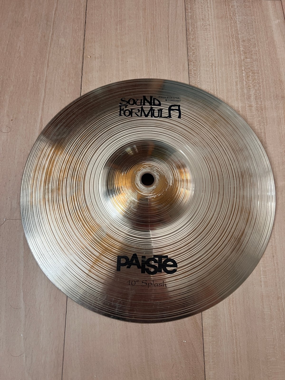 10" Splash Paiste Sound Formula, Ophalen of Verzenden, Zo goed als nieuw, Overige soorten