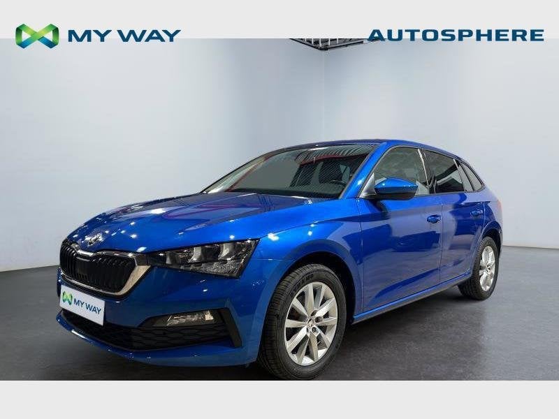 Skoda Scala Scala 1.0 TSI Ambition DSG, Autos, Skoda, Argent ou Gris, https://public.car-pass.be/vhr/ab16f1f3-6f69-4c40-92c1-5bcdc101cd2e