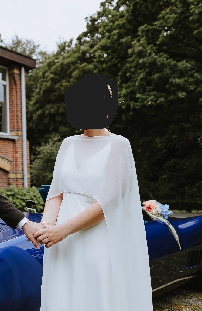 Robe de mariée + cape, Vêtements | Femmes, Enlèvement ou Envoi, Robe de mariée