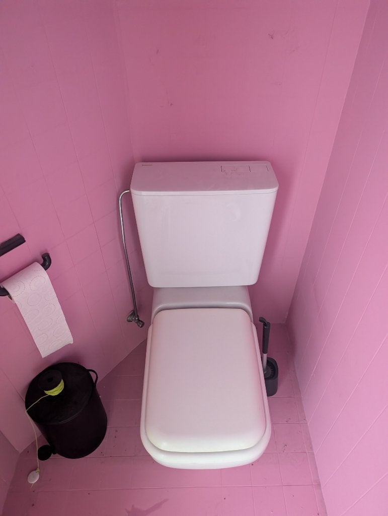 Toilet, Ophalen, Gebruikt, Steen, Toilet