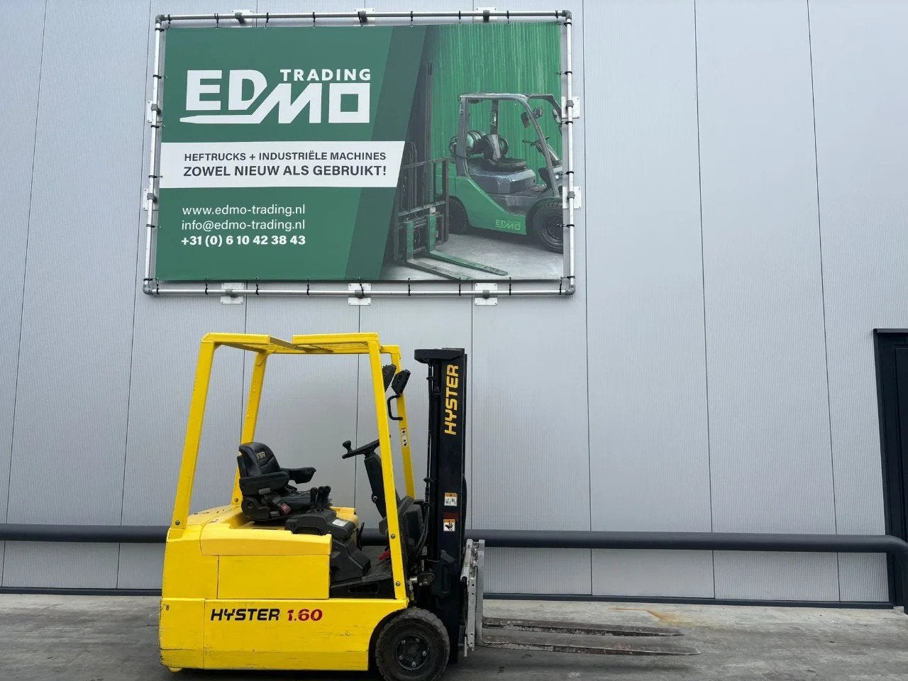 Hyster H1.6 Heftruck (bj 2001), Zakelijke goederen, Machines en Bouw | Heftrucks en Intern transport, 1000 tot 2000 kg, Elektrisch