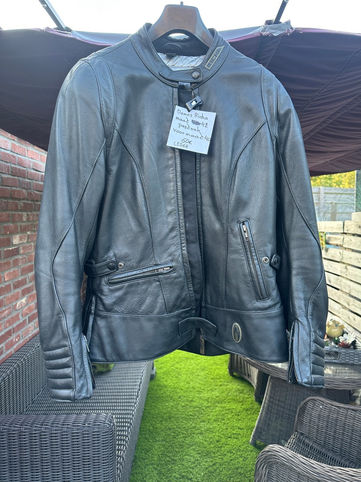 Lederen dames motorjassen M42. Richa, Rev’it, Hein Gericke, Motoren, Kleding | Motorkleding, Ophalen, Dames