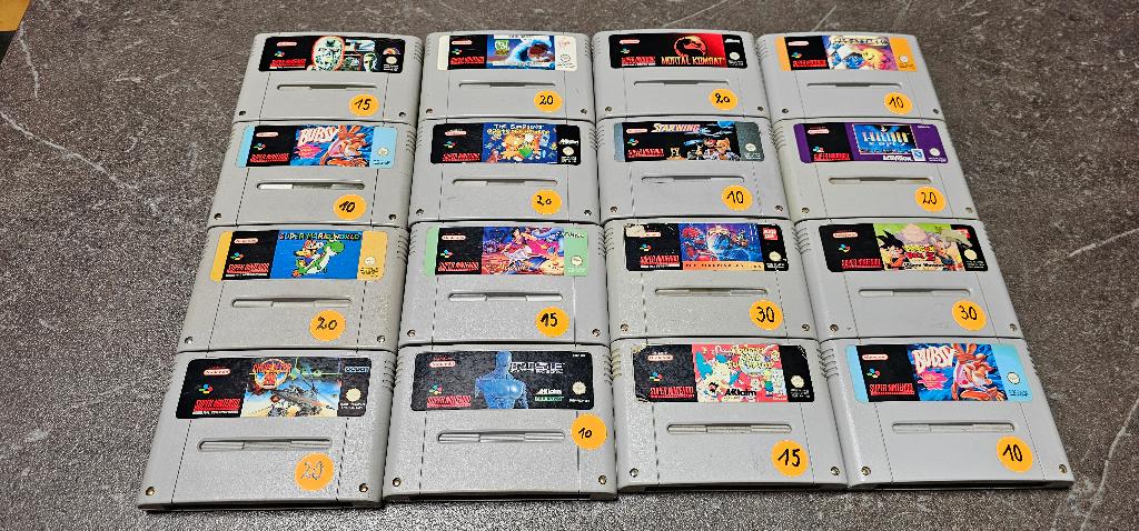 SNES-gamecollectie, Ophalen of Verzenden, Gebruikt