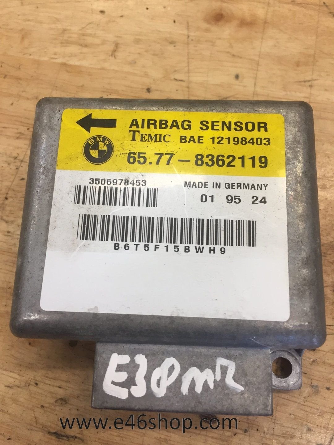 Airbagmodule BMW E38 oe 8362119, -, Utilisé, -, Enlèvement ou Envoi