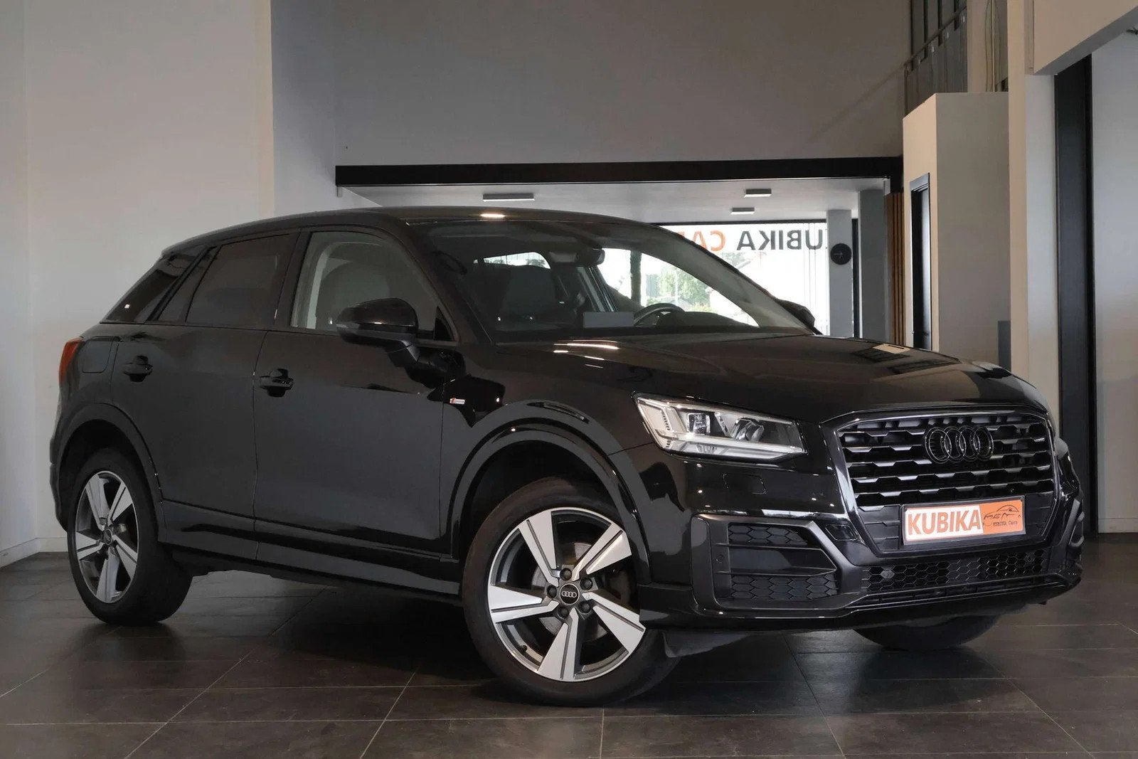 Audi Q2 Q2 35 TFSI S line S tronic LED Leer Navi Garantie *, Auto's, Automaat, 4 cilinders, Parkeerassistent, Zwart