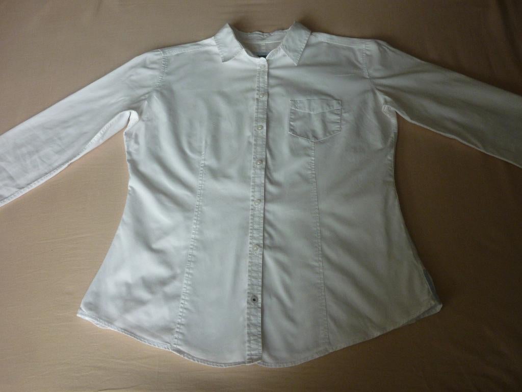 Overhemdbloes Marc O'Polo, Enlèvement ou Envoi, Taille 36 (S), Blanc, Marc O'Polo