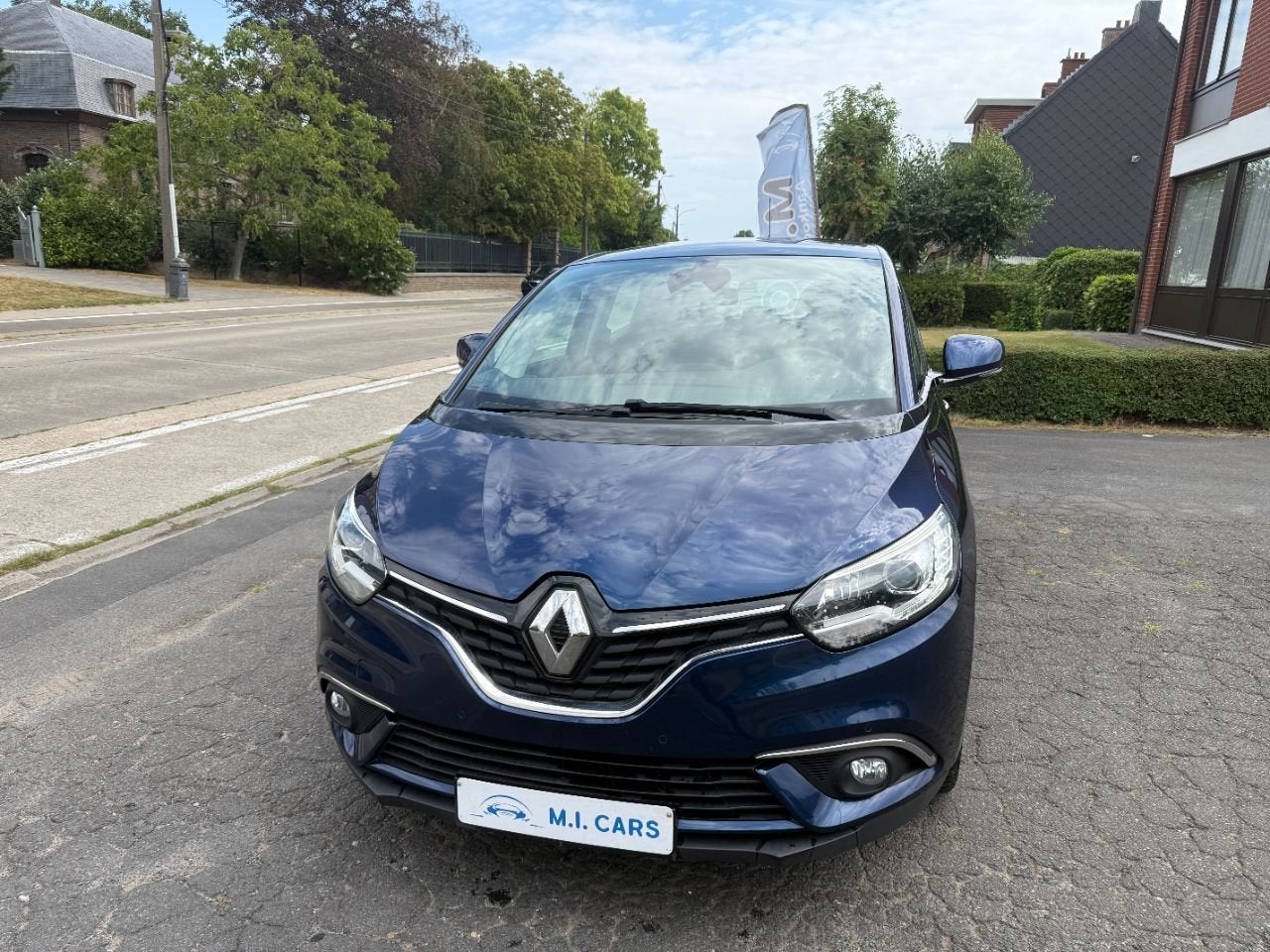 Renault Scénic Renault Scenic 1.3 TCe Intens Aut. Display, Auto's, Monovolume, Gebruikt, 4 cilinders, Blauw