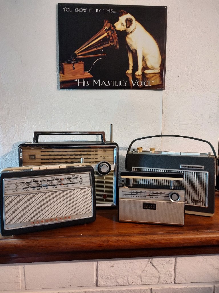 Vintage radio's, transistors, Enlèvement
