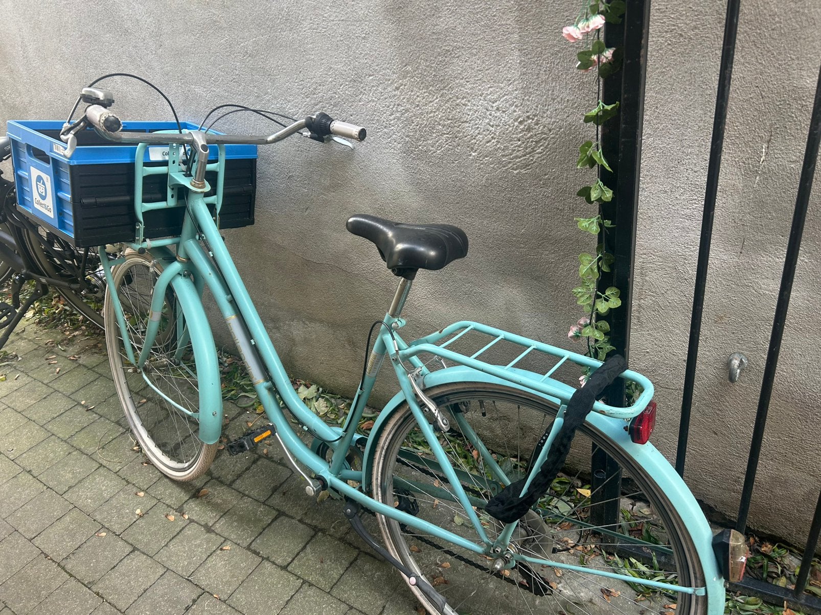 Fiets met werk aan, Ophalen, Gebruikt