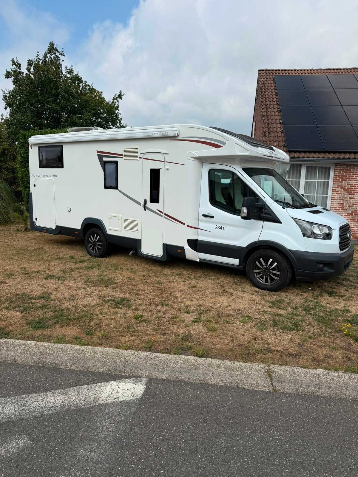 Ford Transit roller team, Douche, Particulier, Ford, Luifel