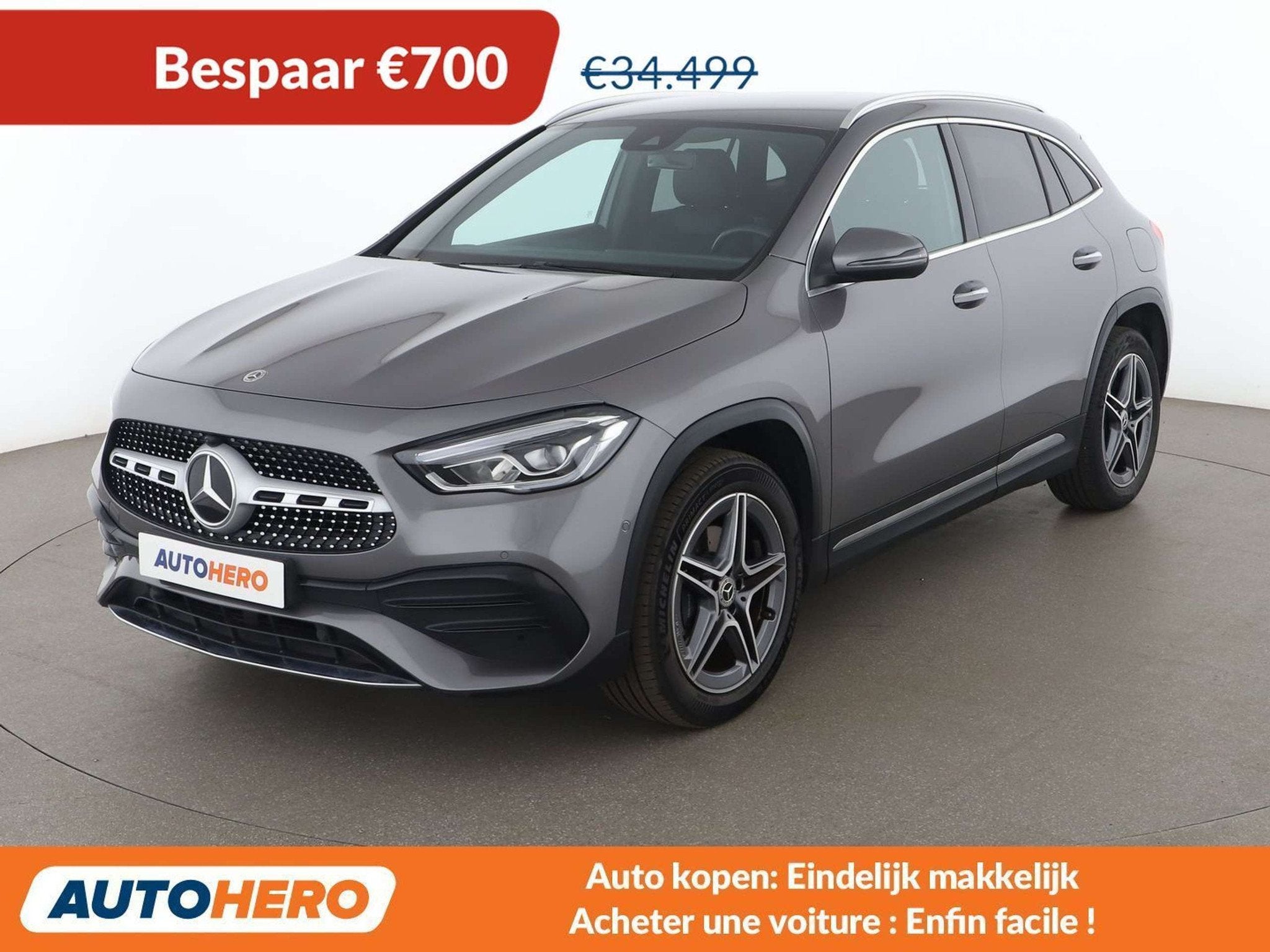 Mercedes-Benz GLA 250 GLA 250e AMG Line (automatique), Autos, Volant multifonction, Achat, Euro 6, Noir