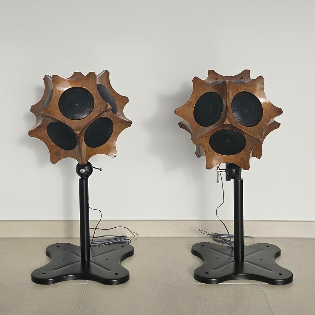 Design Omnidirectionele Speakers op Standaard – Technysound, Audio, Tv en Foto, Luidsprekerboxen, Overige merken, Ophalen of Verzenden