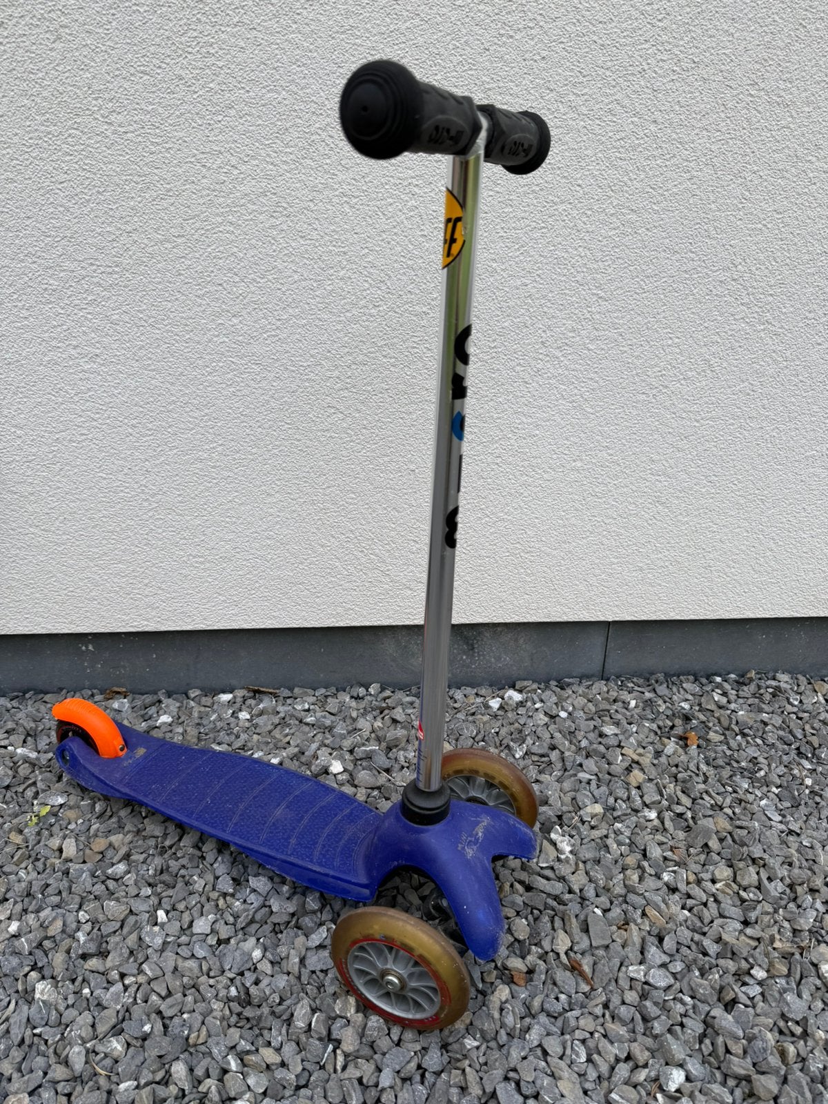 Microscooter voor kinderen 3 wielen blauw, Fietsen en Brommers, Ophalen, Gebruikt, Gewone step