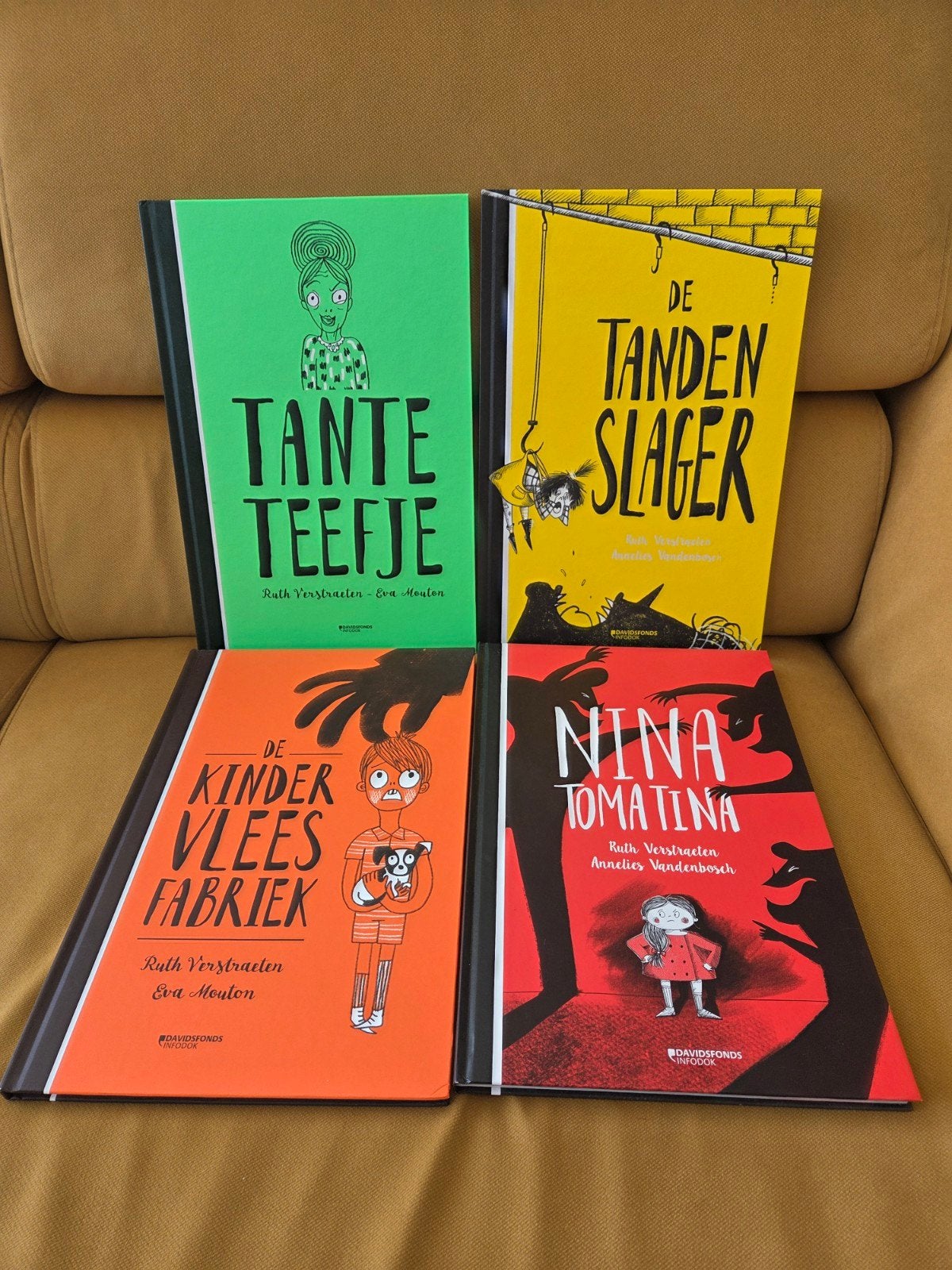 Pakketje Ruth Verstraeten boekjes 3+1, Boeken, Ophalen