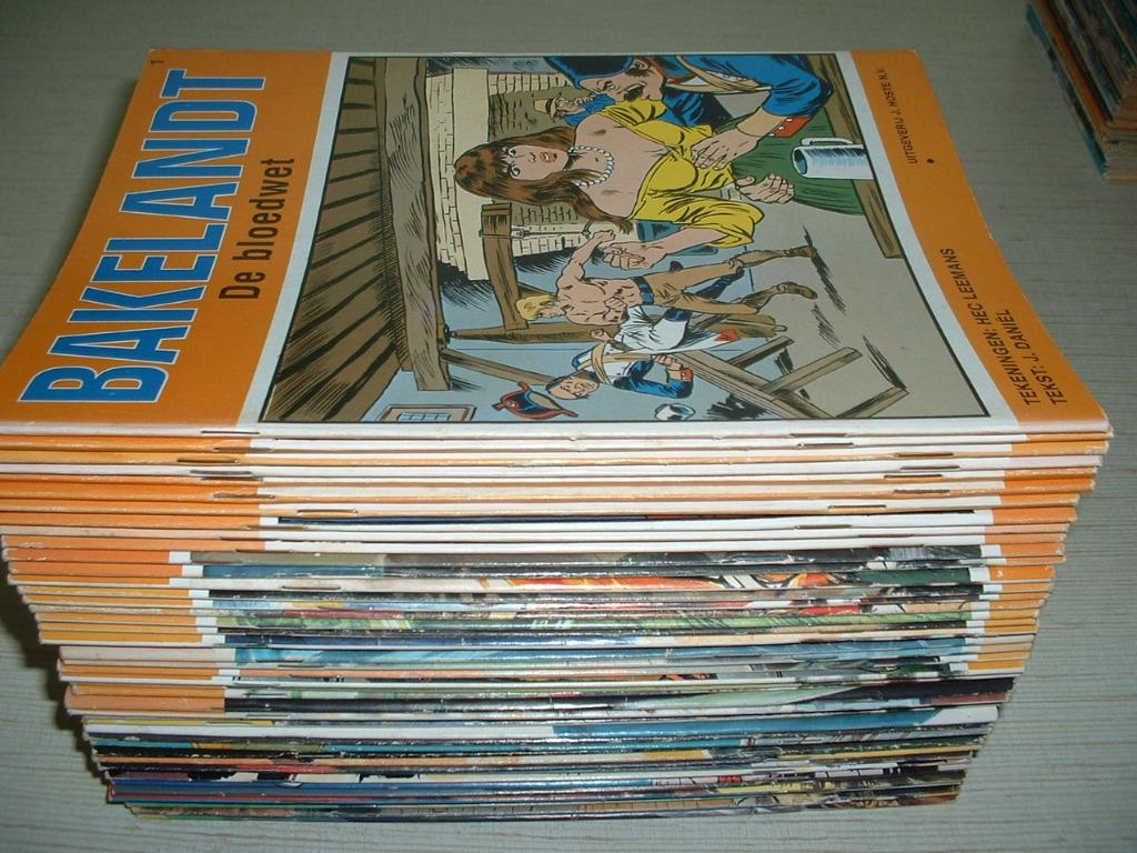 bakelandt strips, Meerdere stripboeken, Ophalen of Verzenden, Hec Leemans