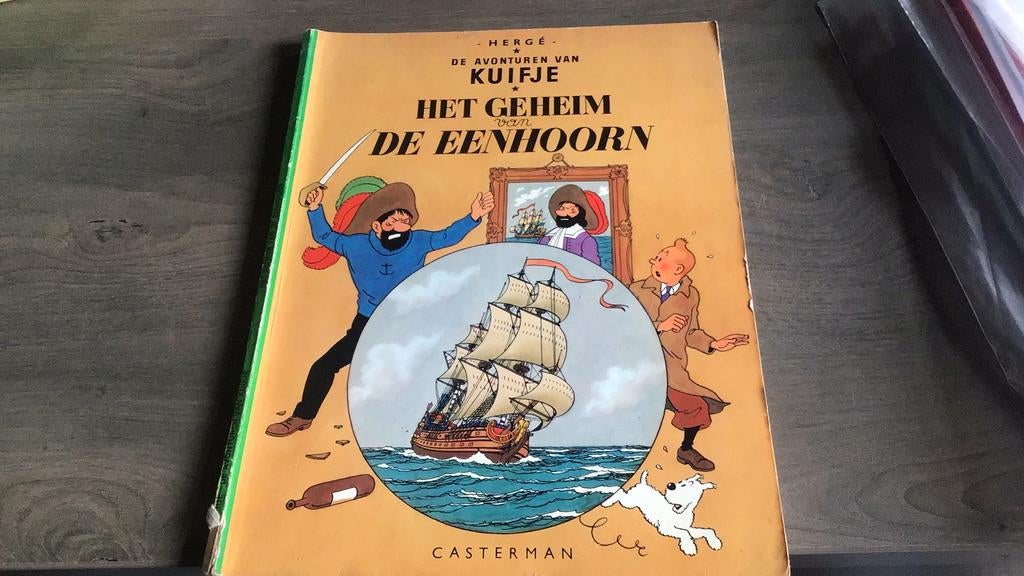 Het geheim van de eenhoorn (d), Boeken, Eén stripboek, Ophalen of Verzenden, Gelezen