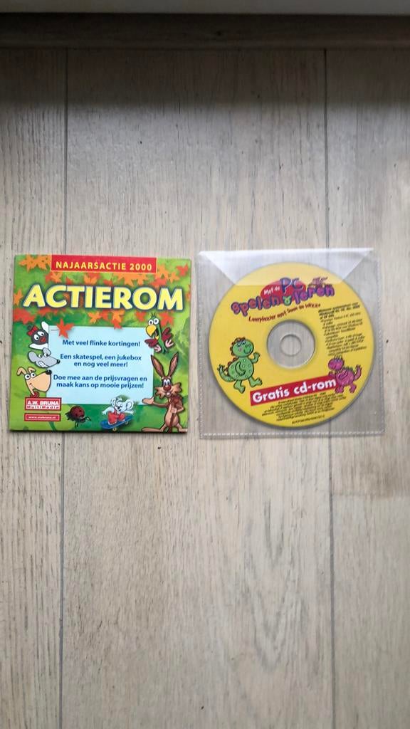 2 Cd-Rom spelletjes., Ophalen, Zo goed als nieuw