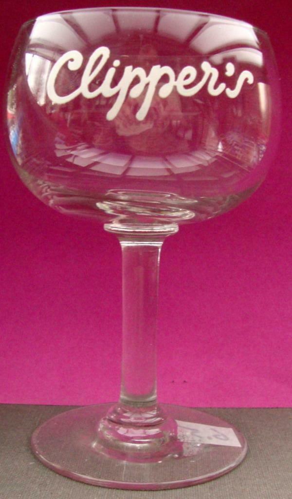 bier brouwerij glas Clipper's Louwaege, Verzamelen, Glas en Drinkglazen, Ophalen of Verzenden, Zo goed als nieuw, Bierglas