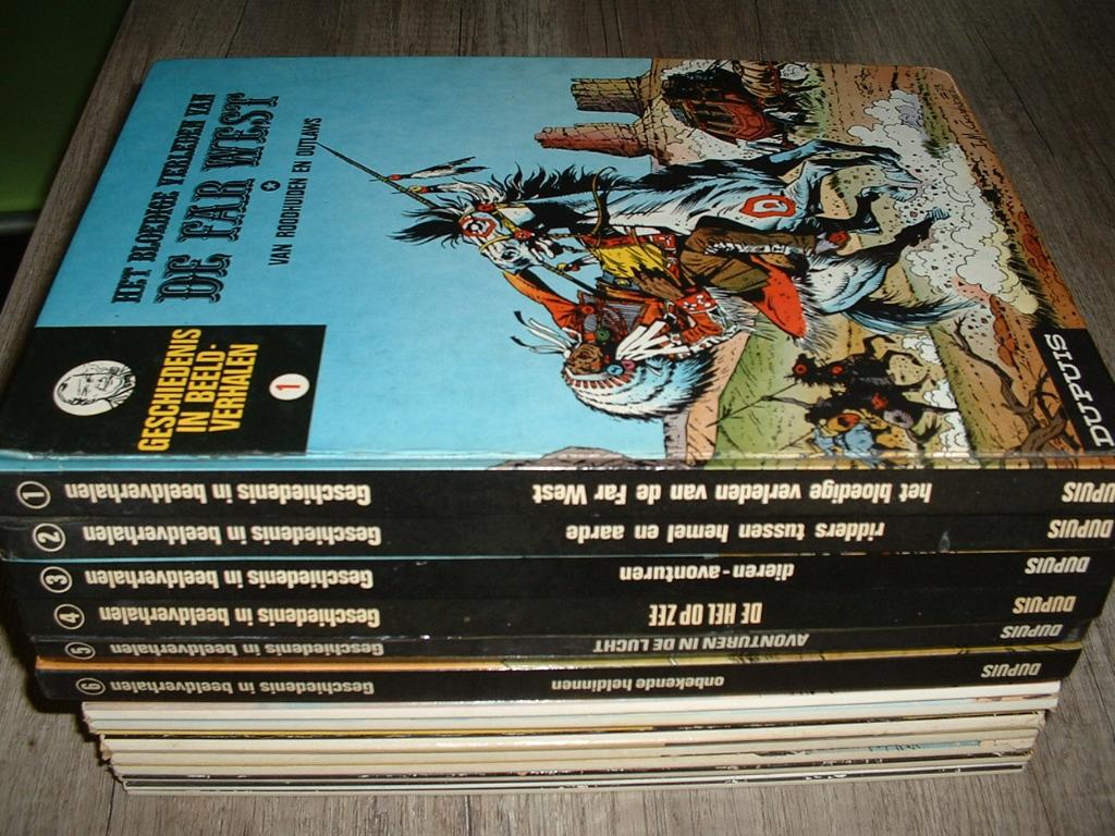 complete reeks geschiedenis in beeldverhaal 1-17, Boeken, Complete serie of reeks, Ophalen of Verzenden