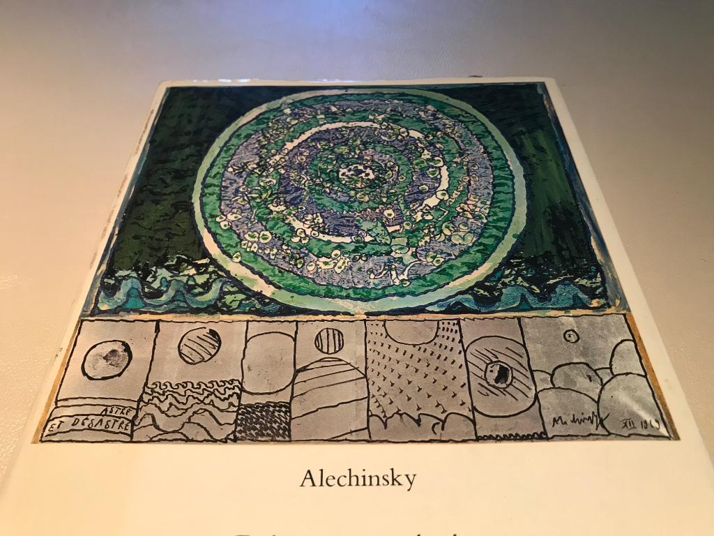 Pierre Alechinsky  Peintures aquarelles eau-forte, Ophalen of Verzenden, Zo goed als nieuw, Schilder- en Tekenkunst