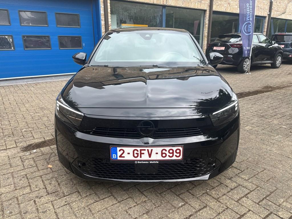 Opel Corsa GS 1.2 TURBO MT6 100PK * CAMERA * NAVI* SENSOREN, Auto's, Opel, 118 g/km, Zwart, 100 pk, Handgeschakeld