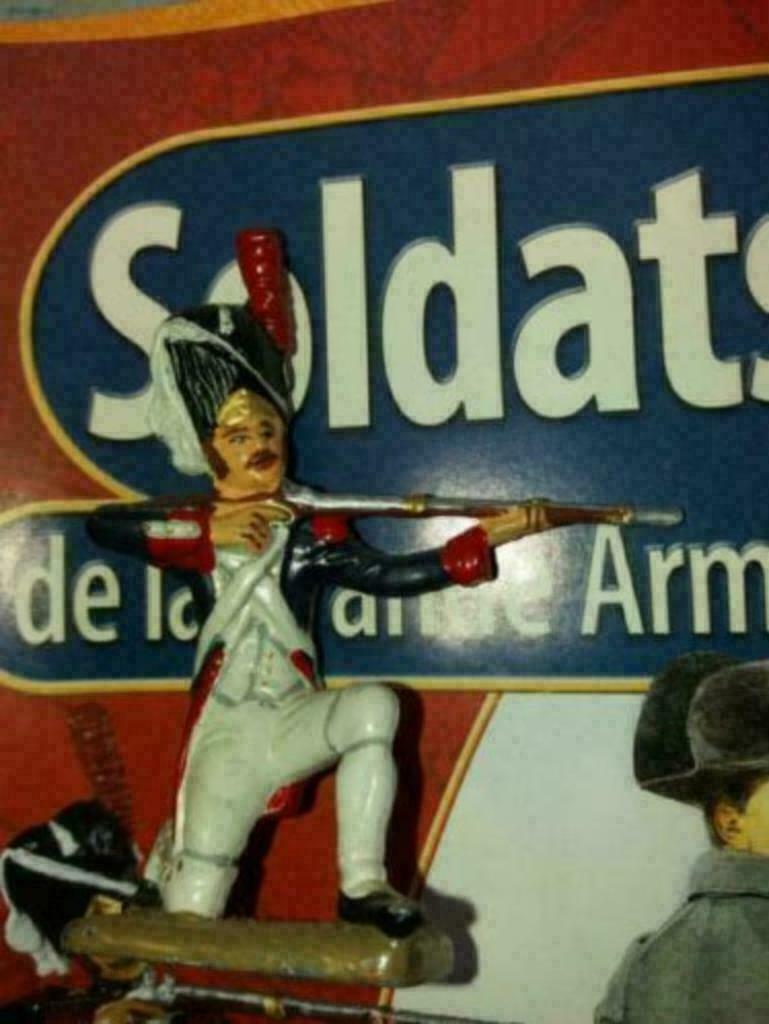 soldat de pb: grenadier de la vieille Garde de Napoléon +fas, Enlèvement