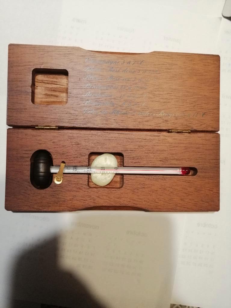 Nieuwe wijnthermometer in de hoes, Ophalen, Nieuw, Overige gebieden, Overige typen