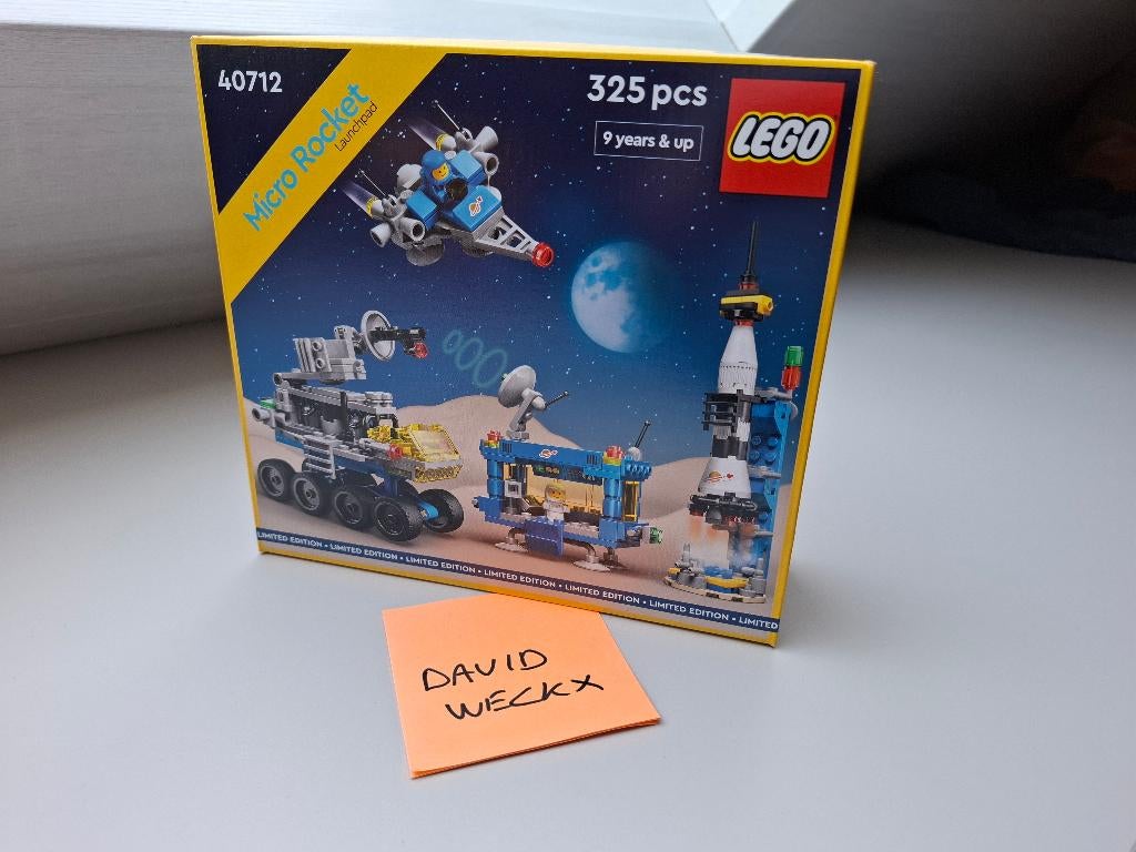 Lego 40712 Micro Rocket Launchpad, Enlèvement, Neuf, Ensemble complet, Lego