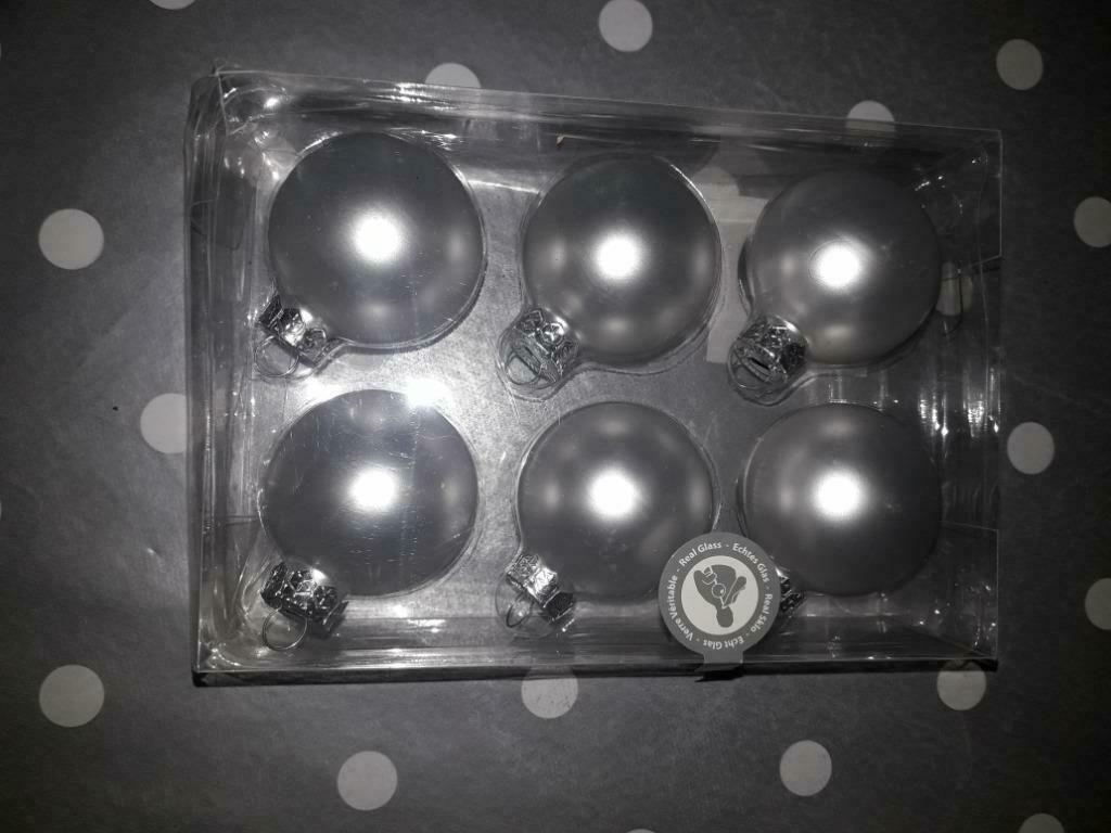 kerstballen zilver, Ophalen of Verzenden, Nieuw