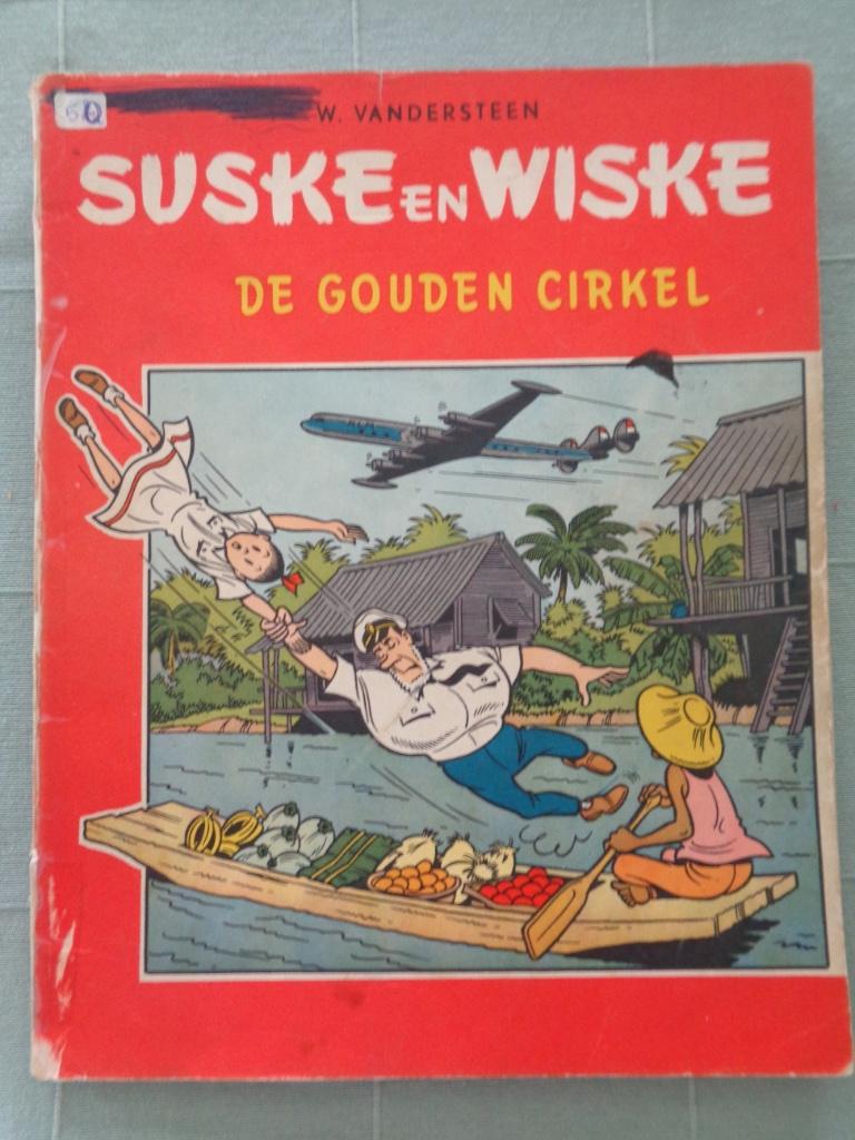 Suske en Wiske - De Gouden Cirkel (1e druk 1960), Ophalen of Verzenden