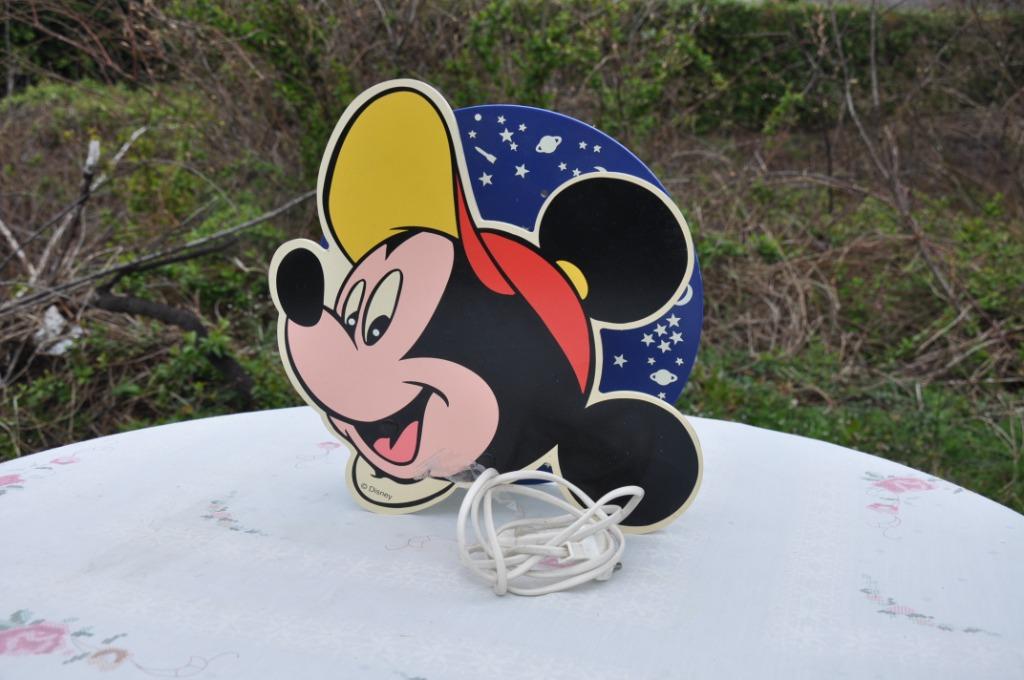 lampe applique murale mickey, Enlèvement ou Envoi, Utilisé, Lampe