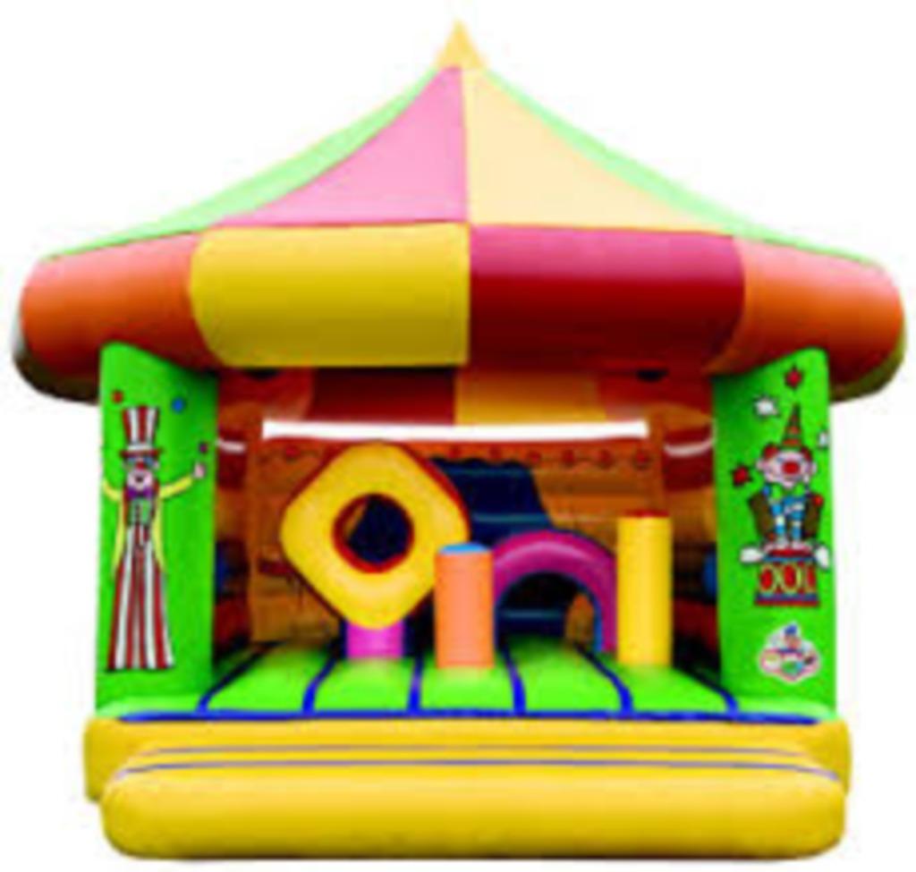 Multi-play circus springkasteel, Hobby en Vrije tijd, Ophalen, Gebruikt
