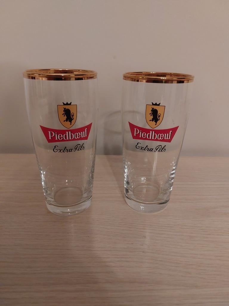 Verres à piedboeuf Jupiler, Enlèvement ou Envoi, Neuf, Verre ou Verres, Jupiler