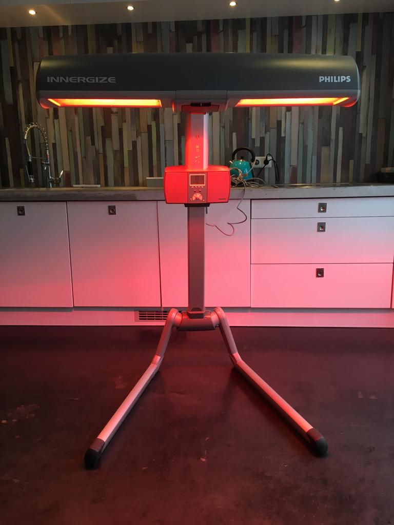 Philips Hapro infrarood innergize solarium zonnehemel HB935, Ophalen of Verzenden, Zo goed als nieuw, Zonnebank enkelzijdig, Minder dan 10 lampen