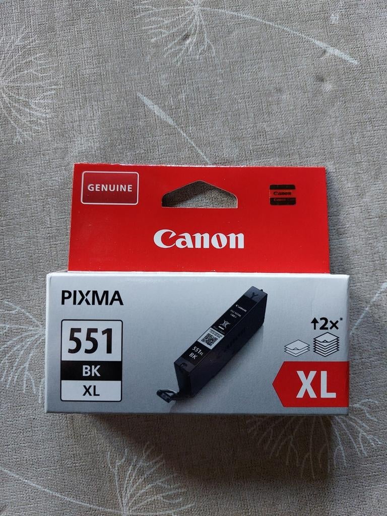 Canon CLI-551 XL BK, Ophalen of Verzenden, Zo goed als nieuw, Cartridge, Canon