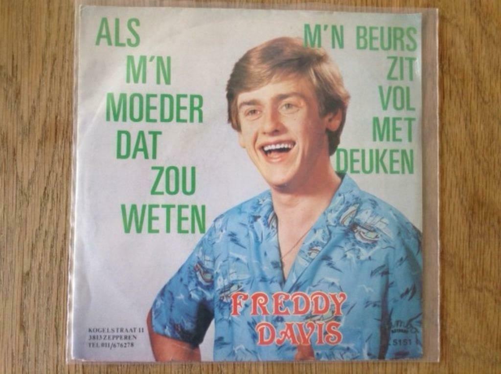 single freddy davis, Cd's en Dvd's, Ophalen of Verzenden, Nederlandstalig