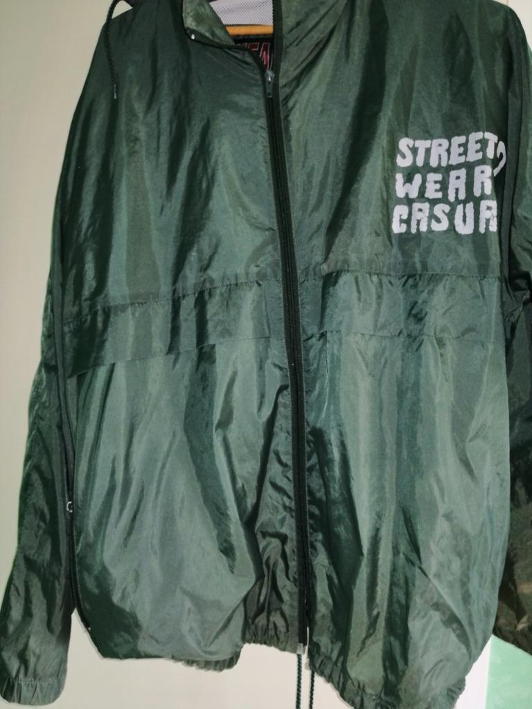 k-way groen maat M, Enlèvement ou Envoi, Utilisé, Imperméable