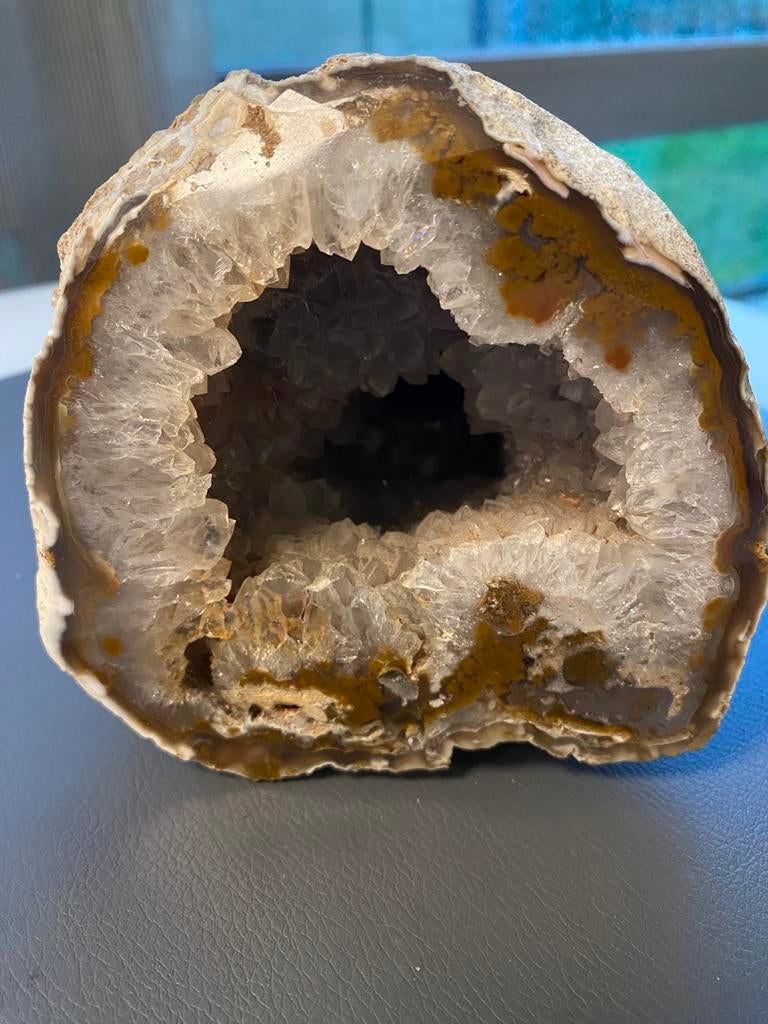 Géode en agate, Collections, Minéraux & Fossiles, Minéral, Enlèvement ou Envoi