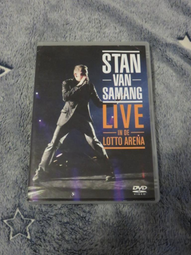 DVD : Stan Van Samang - Live in de Lotto Arena - febr 2009, Ophalen of Verzenden, Gebruikt, Muziek en Concerten