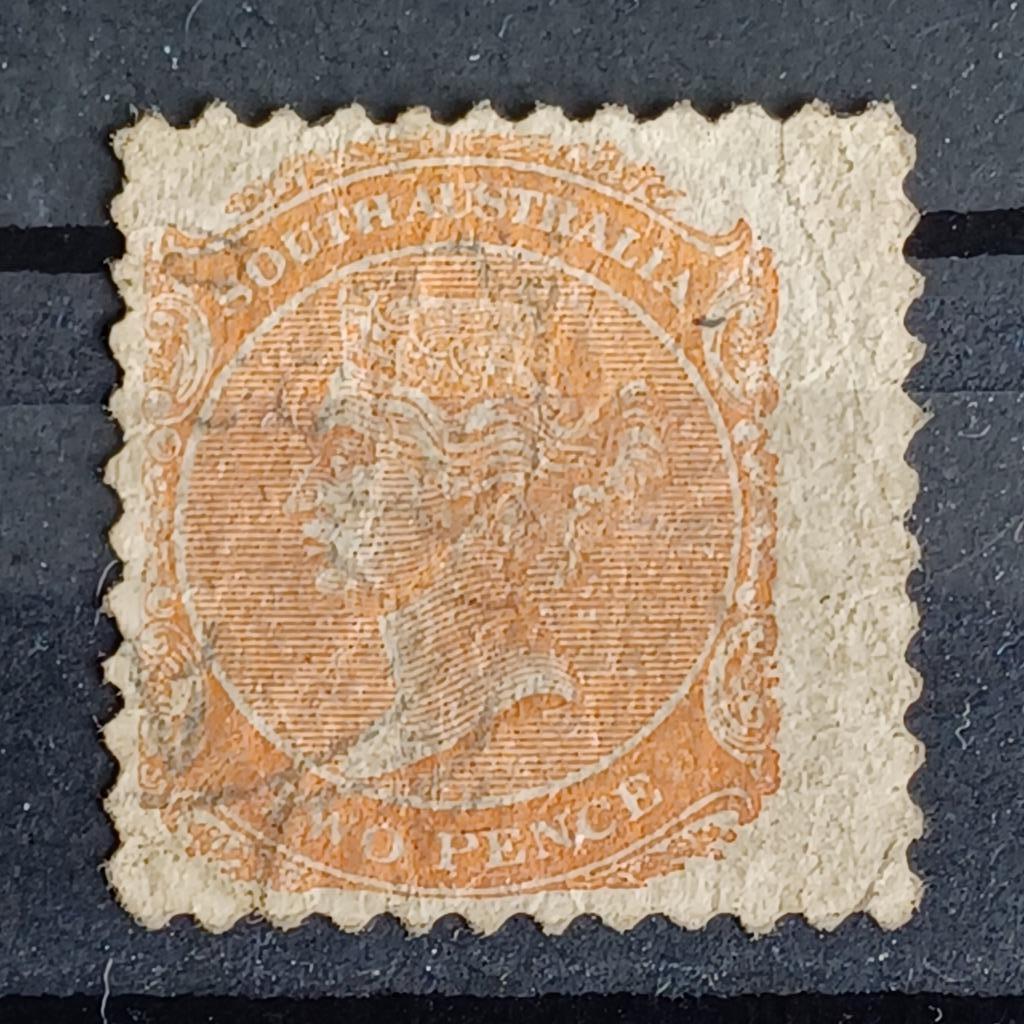 Postzegels  South Australie, Ophalen of Verzenden, Gestempeld