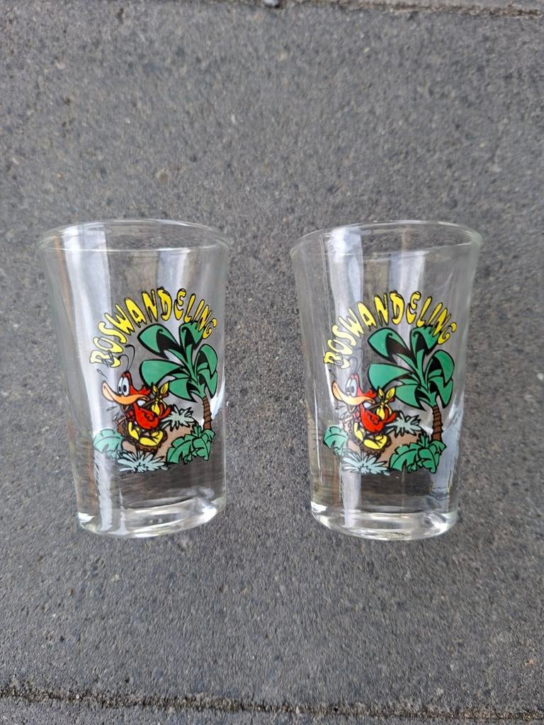 2x Boswandeling shot glaasjes, Verzamelen, Ophalen of Verzenden