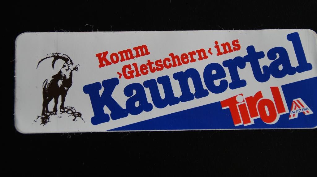 Komm Gletschern ins Kaunertal Tirol (Oostenrijk) - gems, Ophalen of Verzenden, Nieuw, Dier en Natuur