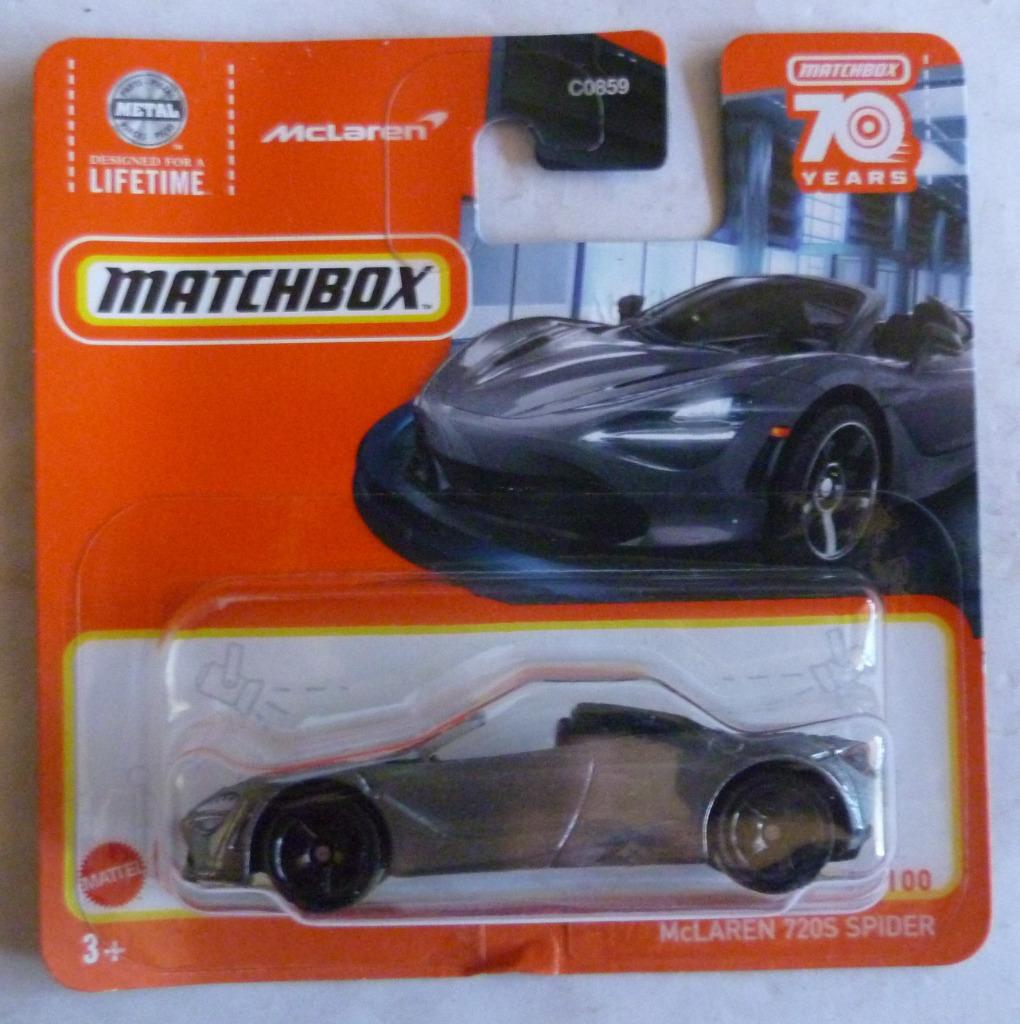 matchbox 70 years McLaren 720S Spider, Enlèvement ou Envoi, Neuf, Voiture