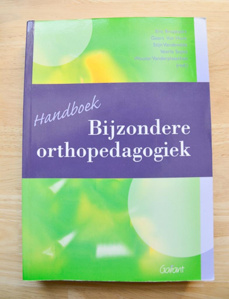 Handboek bijzondere orthopedagogiek, Ophalen, Gelezen, Hoger Onderwijs, Garant