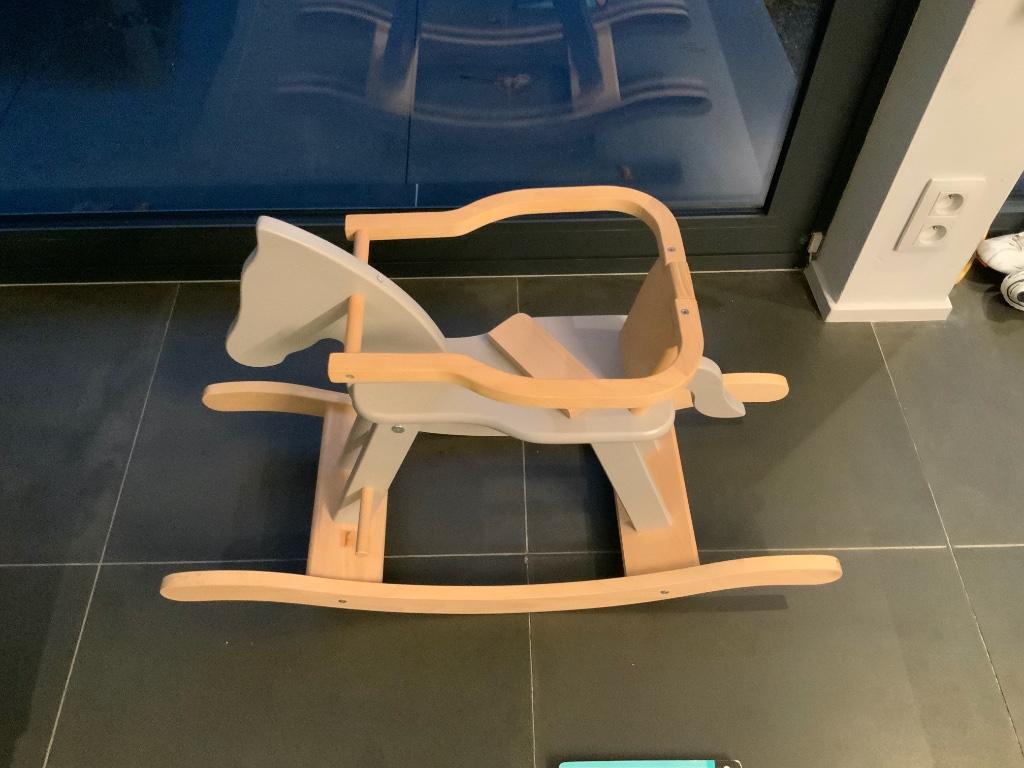 cheval à bascule enfant, Enlèvement ou Envoi, Comme neuf, Bois